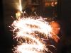 4th of Jul y - Thais and Sparkler